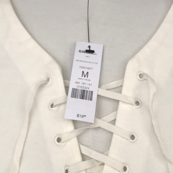 Garage Lace Up Tank Top - Picture 2 of 2